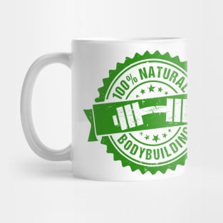 100% Natural Bodybuilding Mug